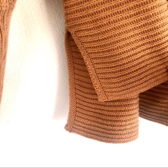 RACHEL ZOE Ribbed Dolman Knit Chunky Sweater - Picture 4 of 5